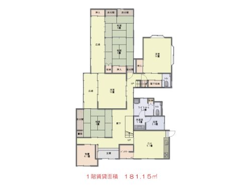 １階間取り