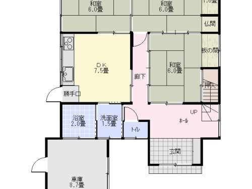 １階間取り