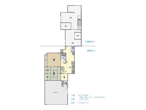 １階間取り